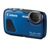 Canon Powershot Series PS-D30 - 12.1MP - 5x Optical Zoom - Waterproof Digital Camera - Biru