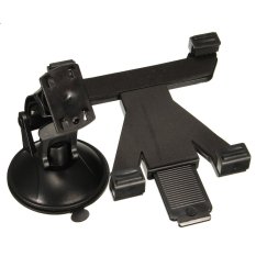Car Holder Suction Cup Mount For 7-10.1 inch Apple Tablet Samsung Tab Tablets (Black) - Intl