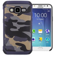 Case Army Protection Case for Samsung Galaxy J1 Ace - Biru Army