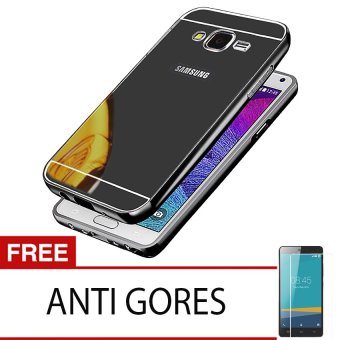 for samsung galaxy mega 5 8 i9152 alumunium bumper with mirror backdoor slide hitam for samsung galaxy mega 5 8 i9152 alumunium bumper with mirror backdoor slide hitam