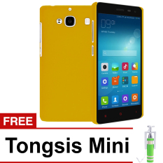 Case for Xiaomi Redmi 2 / 2 Prime / 2 Pro / 2S Ultra KIN Case Slim Hard Like Nillkin Frosted - Emas + Gratis Tongsis Mini Random