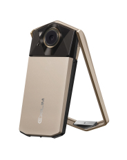 Casio Exilim EX-TR70 Selfie Digital Camera - Gold with 16GB Card (Intl)