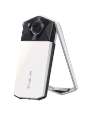 Casio Exilim EX-TR70 Selfie Digital Camera - White with 16GB Card (Intl)
