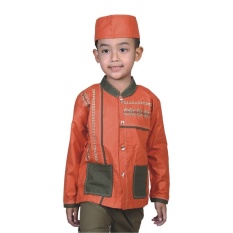 Catenzo Junior Baju Koko Anak Zalvan CBV 105 - Orange