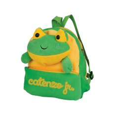 Catenzo Junior Tas Ransel - Punggung Backpack Velboa Anak - Kodok Lucu - CBR 164 - Green