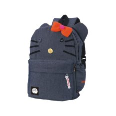 Catenzo Junior Tas Ransel - Punggung Denim Anak - CBD 002 - Grey