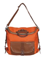 Catenzo Tas Wanita 3 In 1 - Bisa Slempang Hand Bag & Punggung - Dolby - Orange 416 Rh 630
