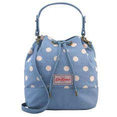 Cath Kidston Mini Bucket Bag Button Spot Polka Blue