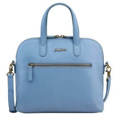 Cath Kidston Mini Leather Handbag Long Handle - Blue
