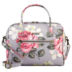 Cath Kidston Richmond Rose Embossed Bowler Bag - Gray