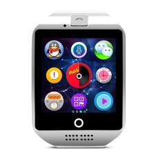 CatWalk Bluetooth Camera Card Phone For Android IOS Phone Smart Wrist Watch (White)- Intl