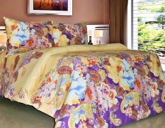 Ceria Bed Cover Set Priley Rose - Ungu