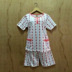 CiangMay Baju Tidur / Babydoll Heart Dog (Peach)