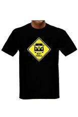 Clothing Online T-shirt VW Combi - Hitam
