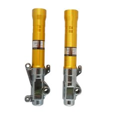CNC Bottom - Tabung Sok - Shock Depan Vario Techno FI 125 Kaki Chrome Goyo Gold