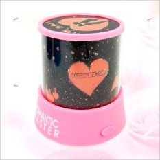 Cocotina Colored Sky Star Master Projector Lamp Bed Side Pink Body Starry LED Night Light Home Decor