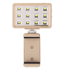 Commlite CoMiray CM-PL12 Multi-functional Mini LED Video Light High CRI Portable Spotlight Pocket Fill-Light Samrtphone Selfie Light for iPhone Samsung Cellphone iPad Pad/DSLR/Gopro/ SJCAM Camera- Intl