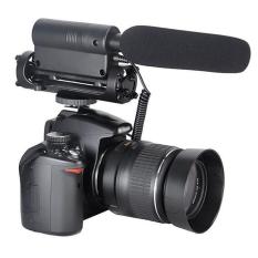 Condenser Recording Microphone SGC-598 for Canon 60D 650D Nikon D800 DSLR Camera (Black) - Intl