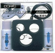 COPIC Air Brushing System Starting SET ABS-1 Art Gradation Brush Effects - Intl