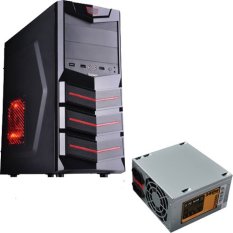 Dazumba Gaming Computer Case DE - 680 + Power Supply Dazumba PS - 380W