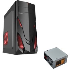 Dazumba Personal Computer Case DE - 130 + Power Supply Dazumba PS - 380W
