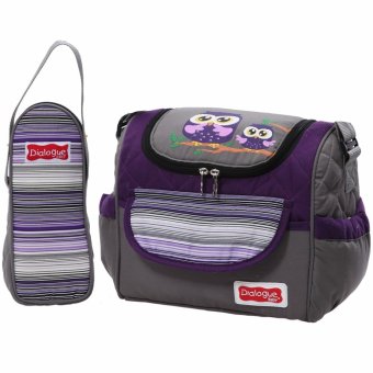 dialogue tas medium tempat botol owl series ungu lazada indonesia dialogue tas medium tempat botol owl series ungu lazada indonesia