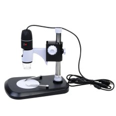 Digital Microscope Endoscope Camera Magnifier 800X 8 LED - Black