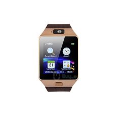 DZ09 Bluetooth Smart Watch Phone Smartwatch with 2.0MP Camera, 32G TF Card for Samsung HTC Huawei Xiaomi Android Smartphones - Gold (Intl)