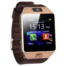 DZ09 Bluetooth Smart Watch with 4G TF Card, Camera for Samsung S5 / Note 2 / 3 / 4, Nexus 6, Htc, Sony and Other Android Smartphones - Gold