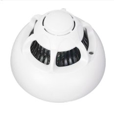 Easybuy Smoke Detector WiFi HD SPY Hidden Wireless IP Camera Nanny Video Recorder (White) (Intl)