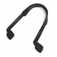 Elastic Silicone Band Sunglasses Eyeglass Reading Glasses Sports Strap Holder Black (Intl)