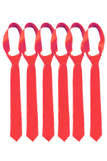 Elfs Shop - 6pcs Dasi Slim Merah Cabe