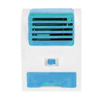 emyli mini fan air conditioner ac duduk portable biru emyli mini fan air conditioner ac duduk portable biru