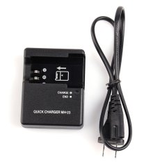 EN-EL9a Battery & MH-23 Charger F Nikon DSLR D40 D40x D60 D3000 D5000 Kit Camera- European Regulation (Intl)
