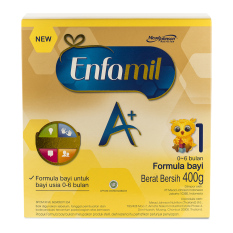 Enfamil A+ 1 Susu Bayi - Plain - 400 gr Box