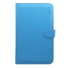 ENKAY 2 in 1 Detachable Bluetooth Keyboard Leather Case with Holder for iPhone, Samsung, HTC, Sony, Google, Huawei, Xiaomi, Meizu and Other Android Smartphones(Blue) (Intl)