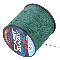 ERA High Quality 500M PE 4 Strand Strong Strength Braid Fishing Line Army Green Army green - Intl