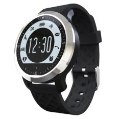 F69 Bluetooth 4.0 Waterproof IP68 Fitness Tracker Smart Sport Watch, Support Swimming Heart Rate Pedometer Sleep Monitor Sedentary Reminder(Black)