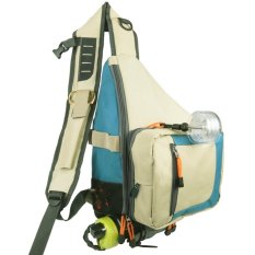 Fancytoy Fly Fishing Sling Pack with Tippet Holder Line Nipper Fishing Bag Backpack