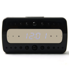 Fancytoy Wifi HD 1080P Remote Night Vision Hidden Motion Detection Spy Camera Clock - INTL