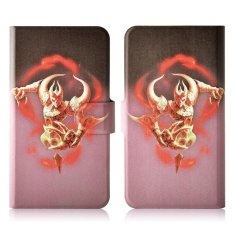 Fire Fighting Horrific Monster PU Leather Flip Case Cover For LG Optimus G3 mini D728 G3 Beat