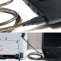 For HP Canon Sony Epson Dell Printer Cable Cord USB 2.0 A-B 9.8FT/3M New (Intl)