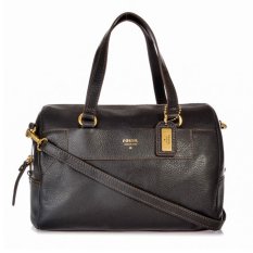 Fossil Amanda Satchel Black - Hitam