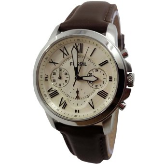 fossil fs4839 jam tangan pria chronograph future romawi frame silver inner kulit fossil fs4839 jam tangan pria chronograph future romawi frame silver inner kulit