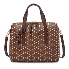 Fossil Sydney Satchel Cordovan