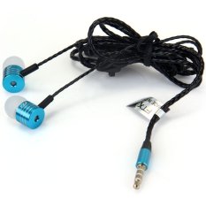 FTX - 801 1.2M In Ear Stereo Earphone with 3.5mm Plug Good Sound Quality (Blue) - Intl