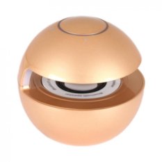 FUGN Mini Portable Wireless Bluetooth Speaker Amplifier G-60 (Golden) - Intl