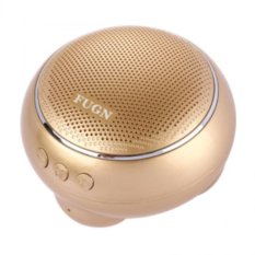 FUGN Mini Portable Wireless Bluetooth Speaker Amplifier G-65 Golden - Intl