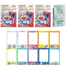 Fujifilm Instax Mini Doraemon Door Flower Instant 30 Film for Fuji 7s 8 25 50s 70 90/ Polaroid 300 Instant Camera/ Share SP-1 Printer - INTL