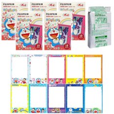 Fujifilm Instax Mini Doraemon Door Flower Instant 50 Film for Fuji 7s 8 25 50s 70 90/ Polaroid 300 Instant Camera/ Share SP-1 Printer - INTL